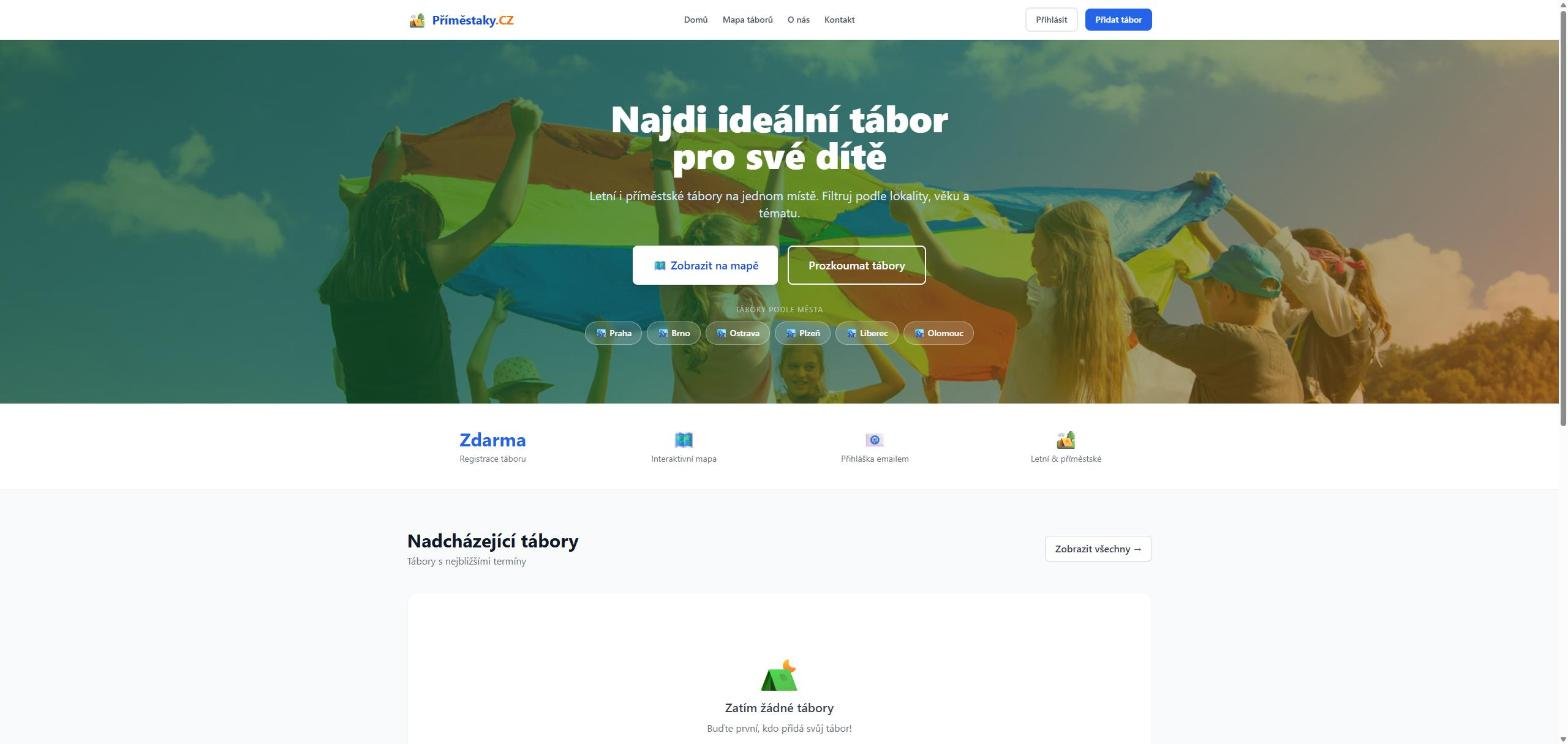 Příměšťáky.cz – katalog táborů